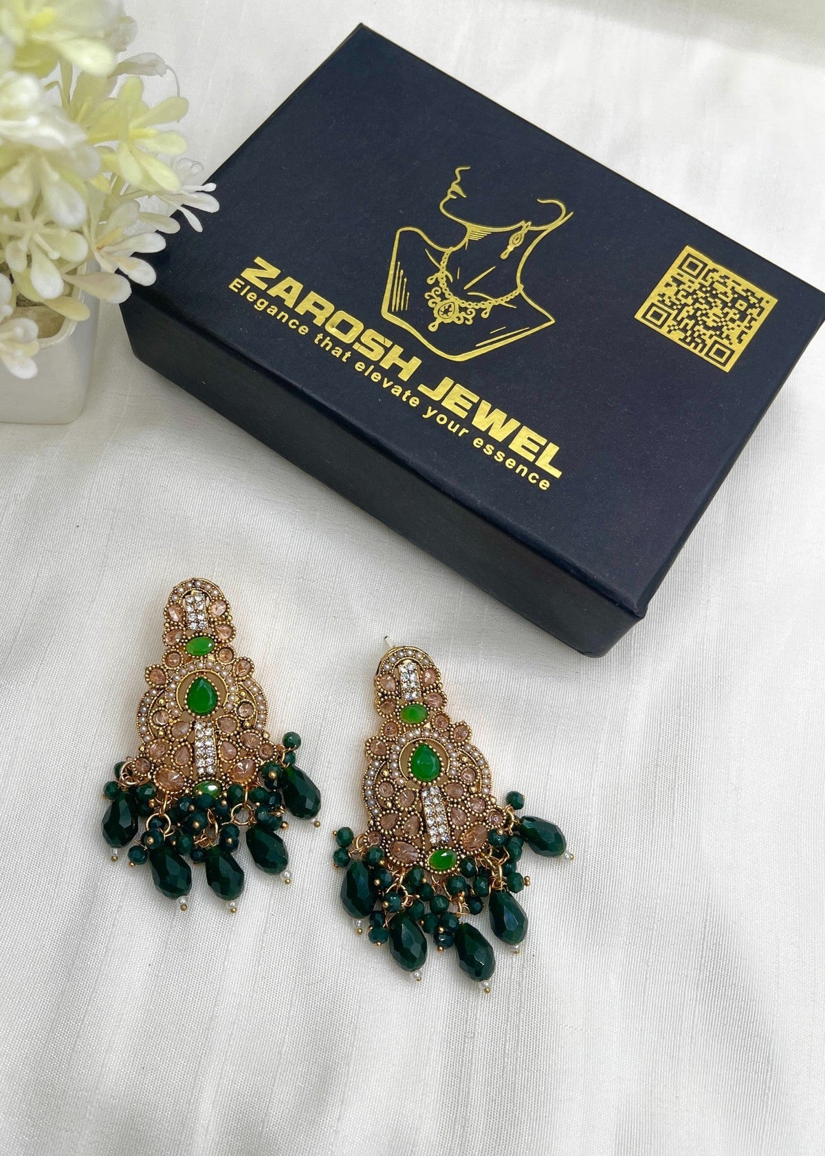 Shop the Aatika Earrings from Zarosh Jewel