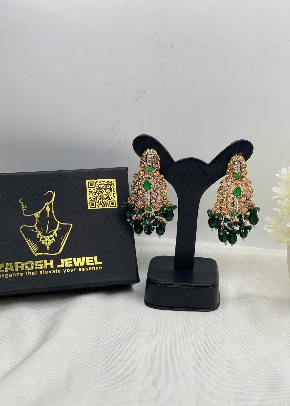 Shop the Aatika Earrings from Zarosh Jewel