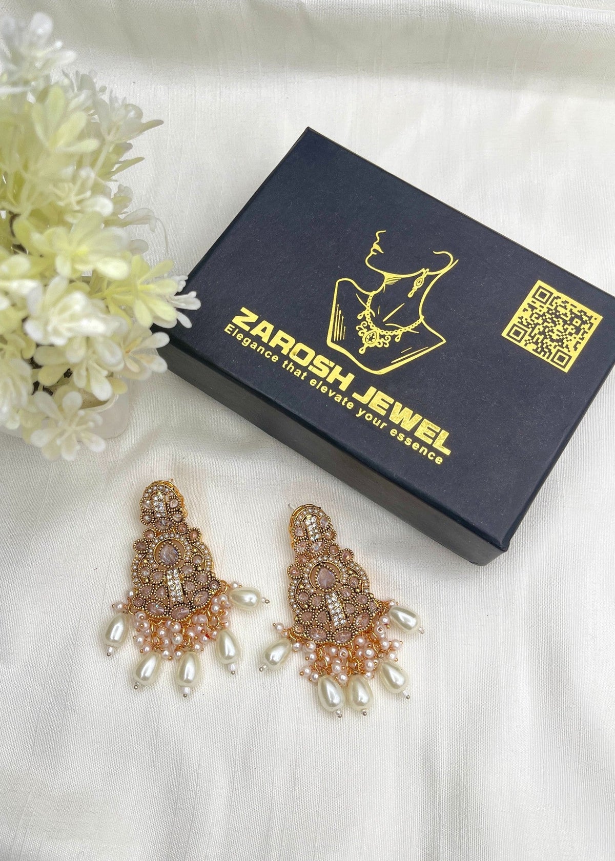 Shop the Aatika Earrings from Zarosh Jewel