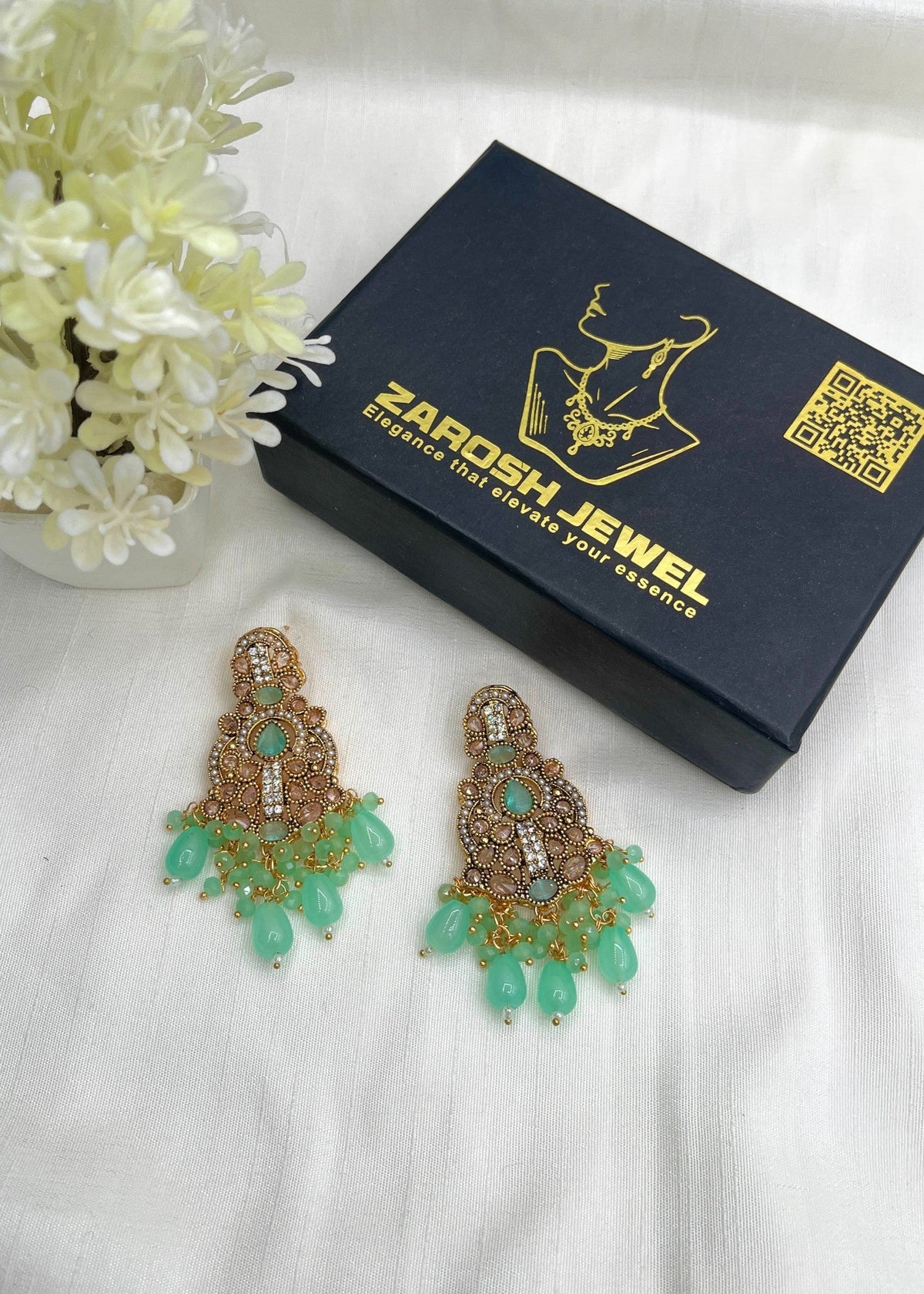 Shop the Aatika Earrings from Zarosh Jewel