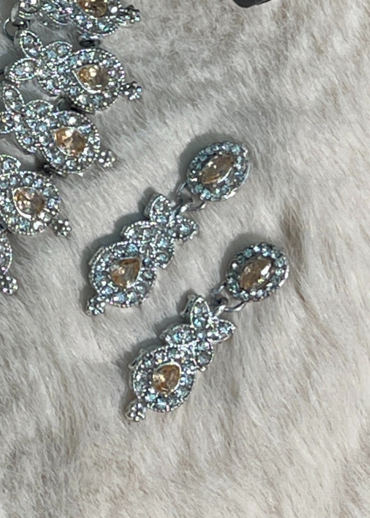 Shop the Abeera Zircon Necklace from Zarosh Jewel