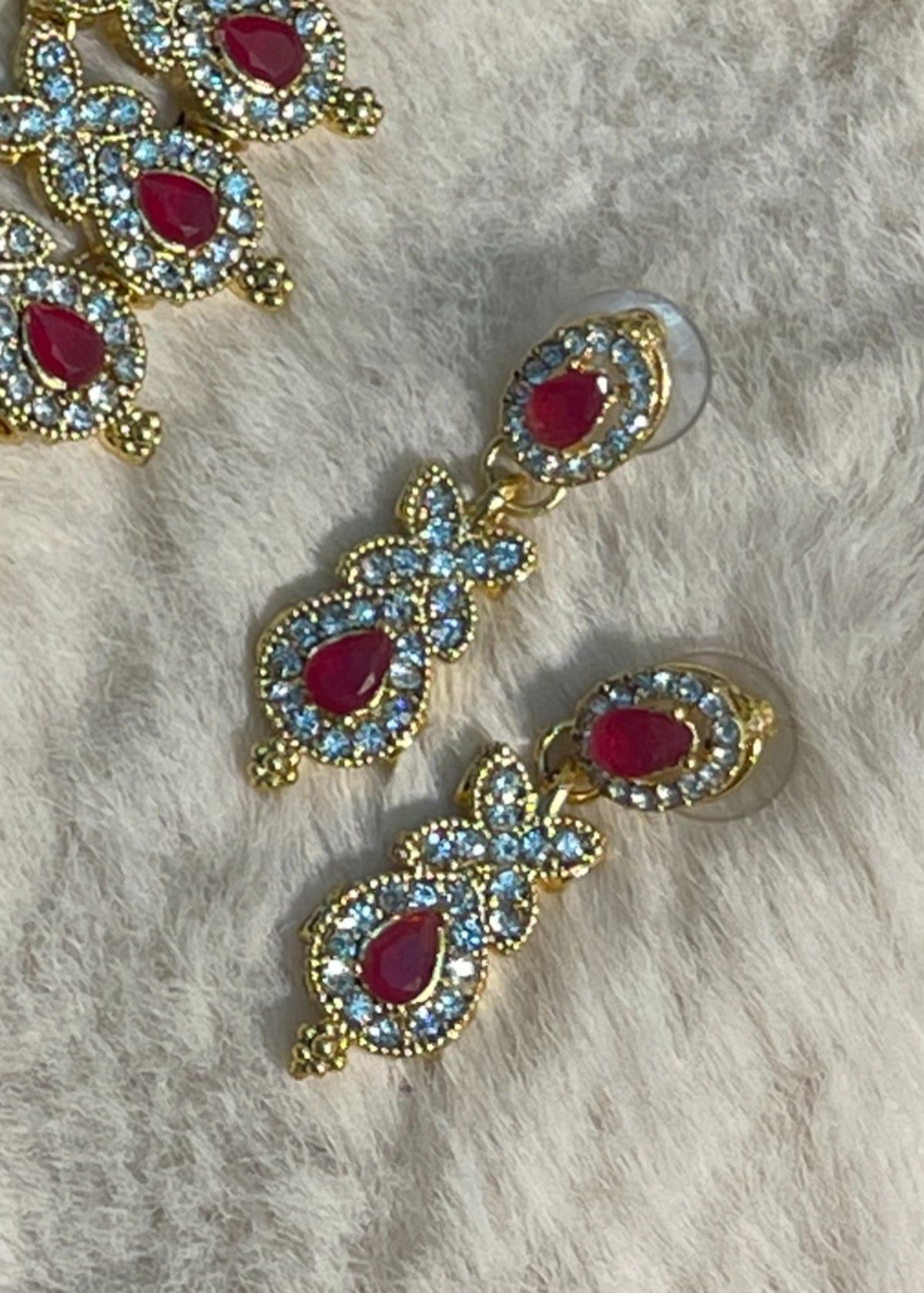 Shop the Abeera Zircon Necklace from Zarosh Jewel