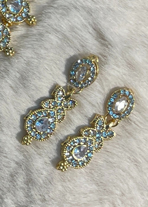 Shop the Abeera Zircon Necklace from Zarosh Jewel