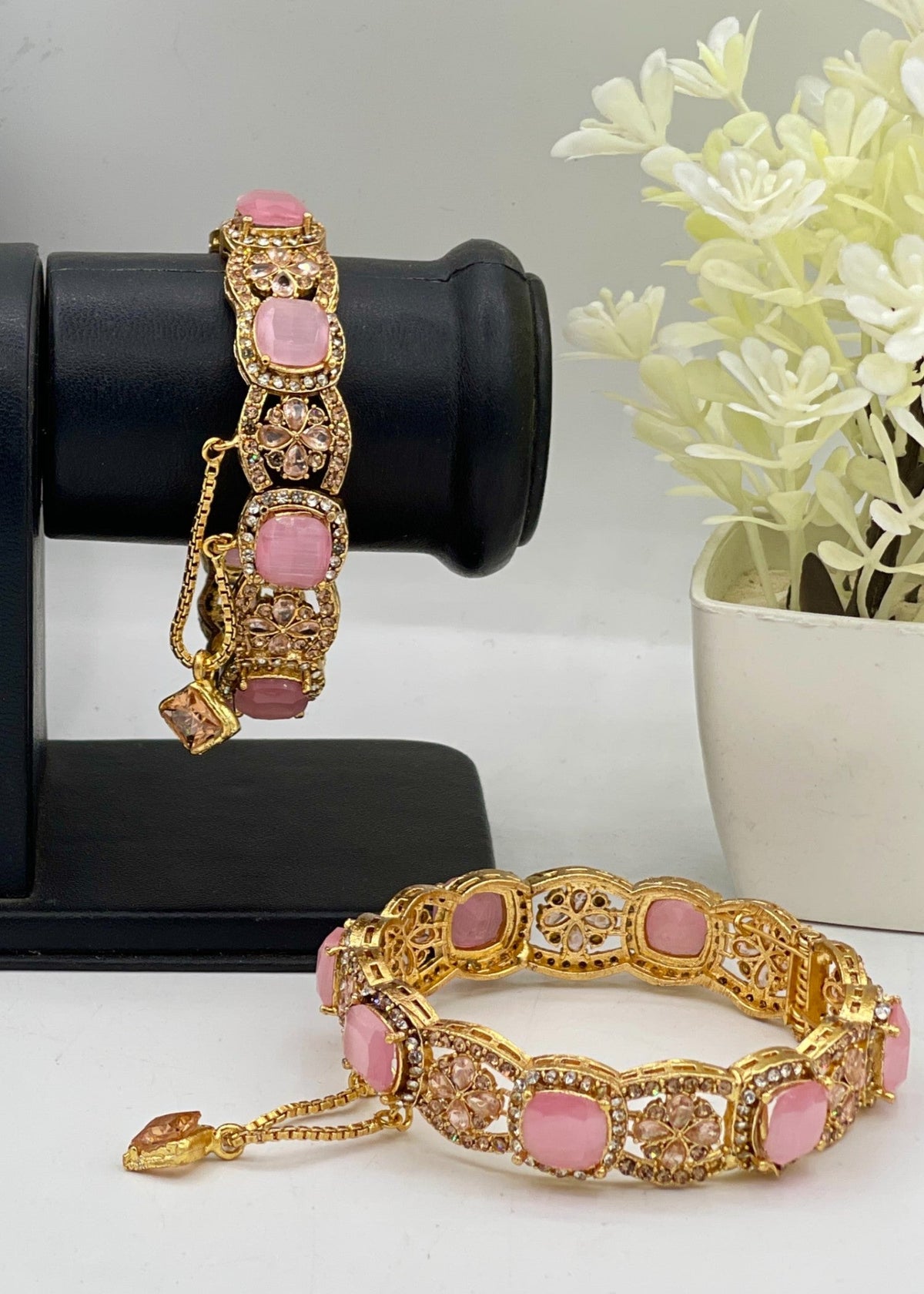 Shop the Abir Openable Bangle Set from Zarosh Jewel