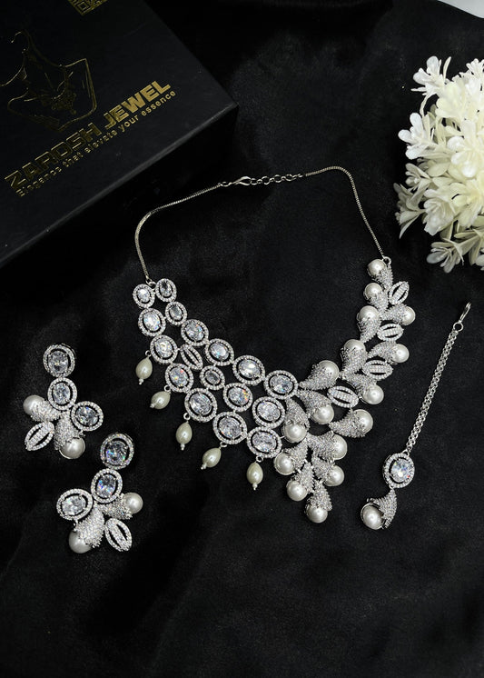 Shop the Abrish Necklace Set from Zarosh Jewel