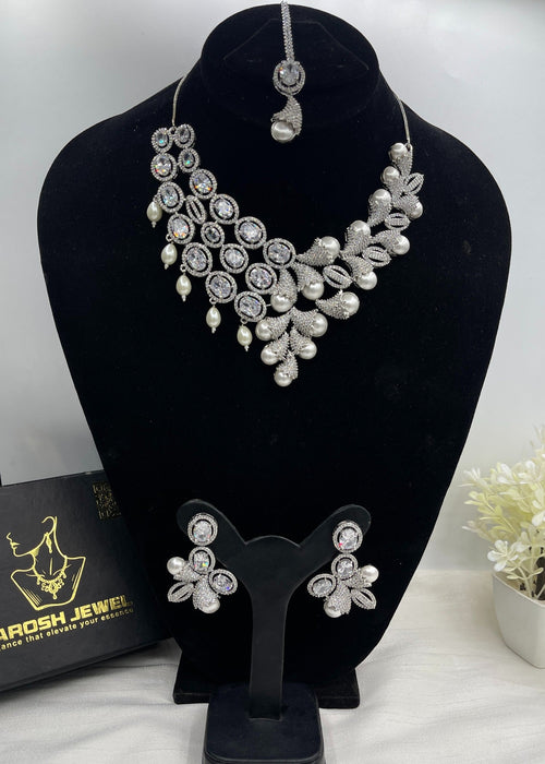 Shop the Abrish Necklace Set from Zarosh Jewel