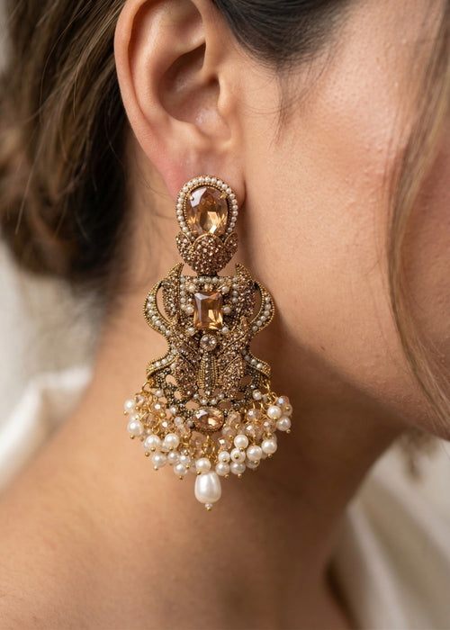 Shop the Afeefah Premium Earrings from Zarosh Jewel