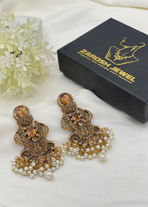 Shop the Afeefah Premium Earrings from Zarosh Jewel