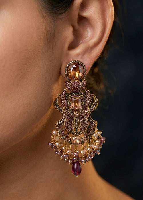 Shop the Afeefah Premium Earrings from Zarosh Jewel