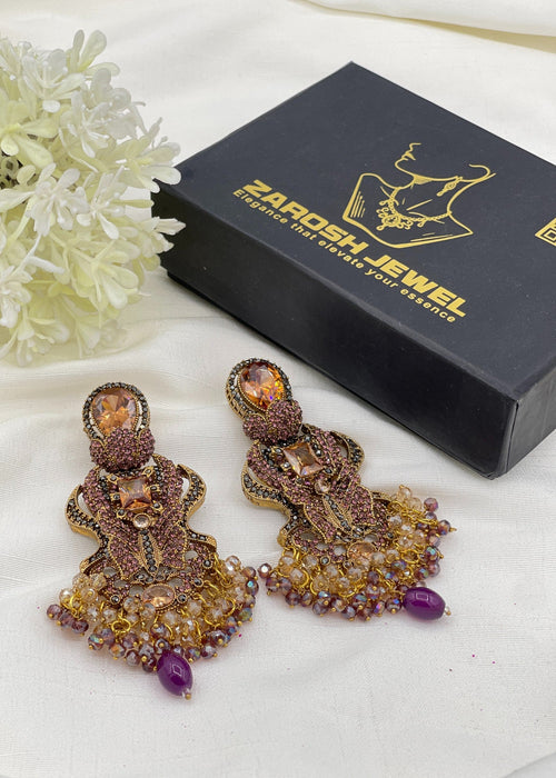 Shop the Afeefah Premium Earrings from Zarosh Jewel