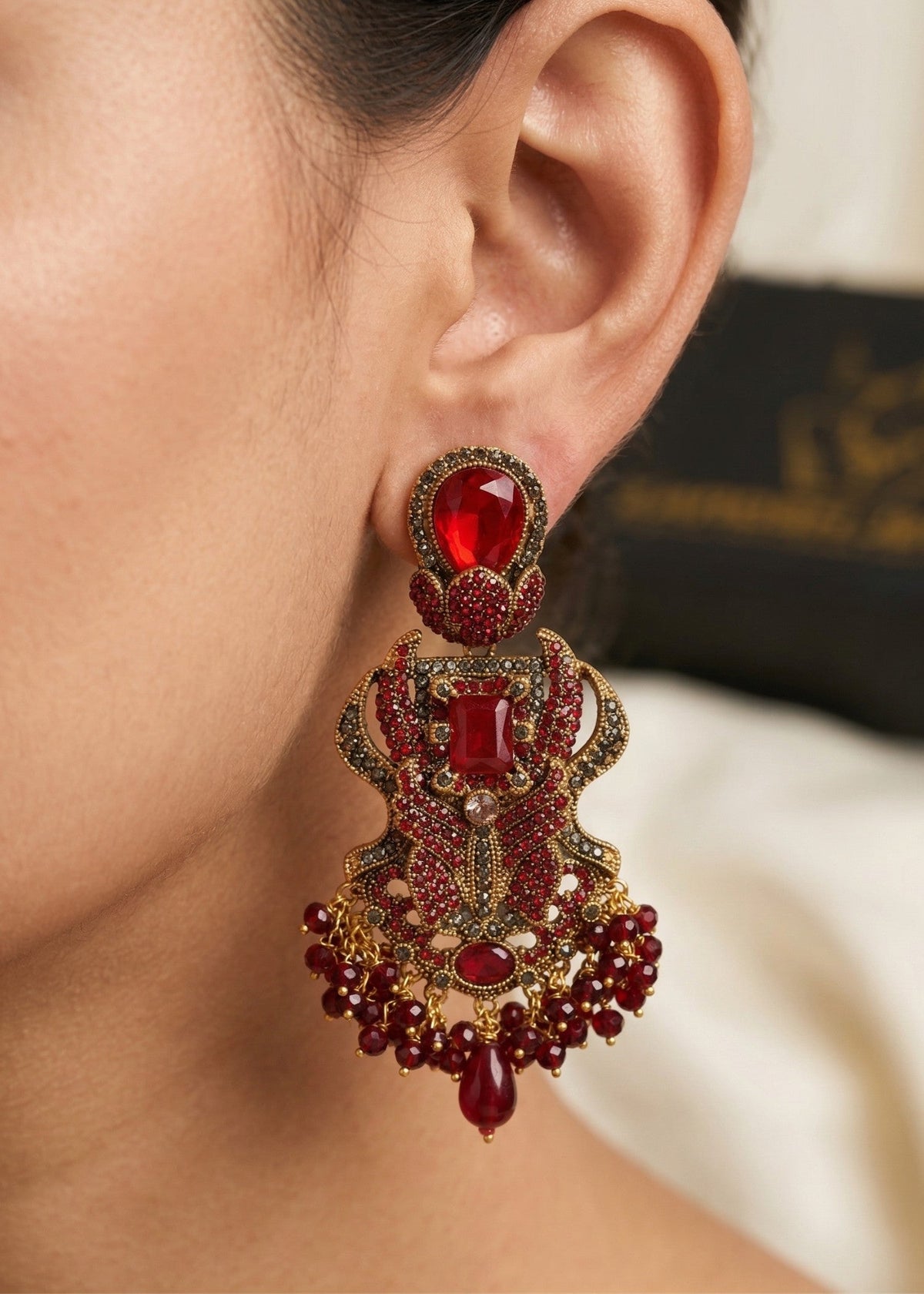 Shop the Afeefah Premium Earrings from Zarosh Jewel