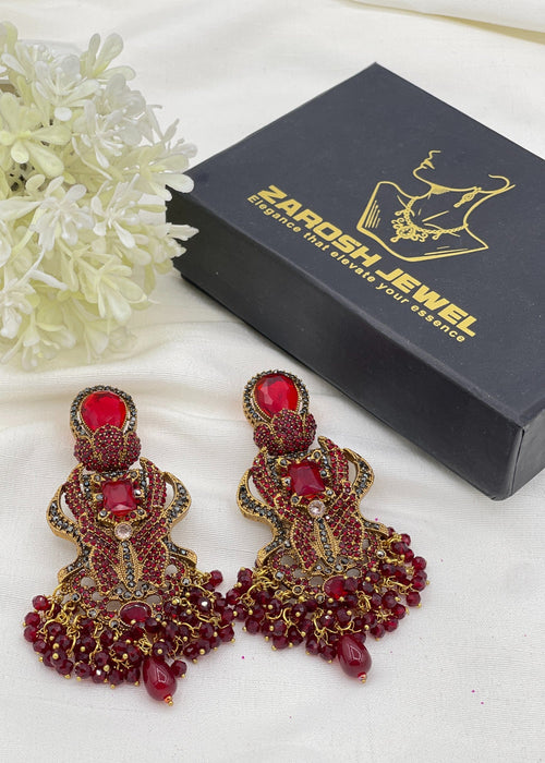 Shop the Afeefah Premium Earrings from Zarosh Jewel