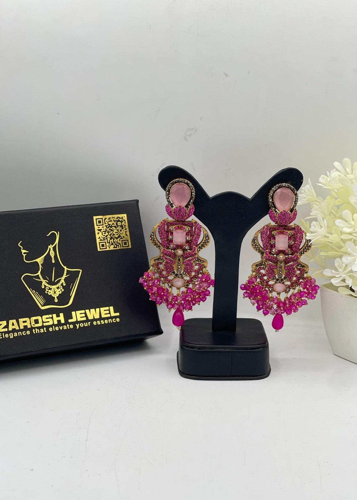 Shop the Afeefah Premium Earrings from Zarosh Jewel