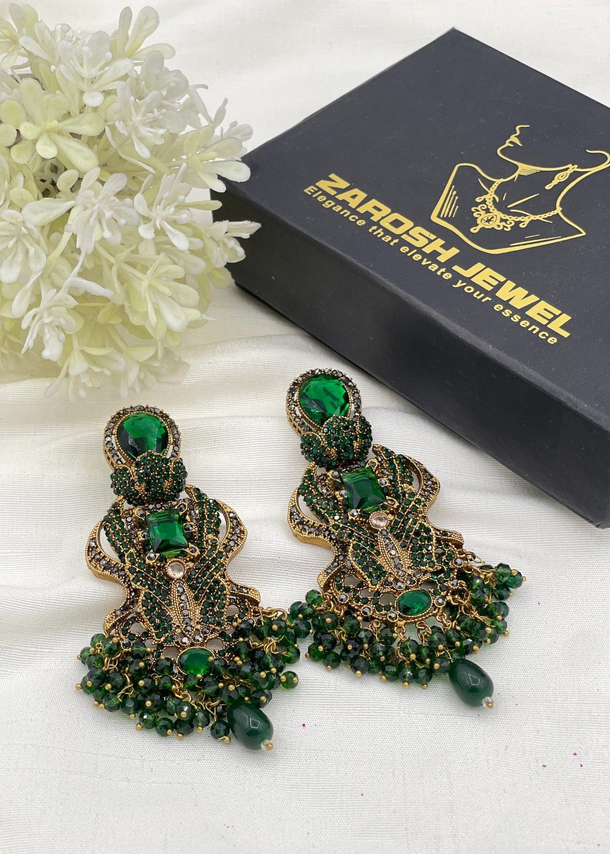 Shop the Afeefah Premium Earrings from Zarosh Jewel