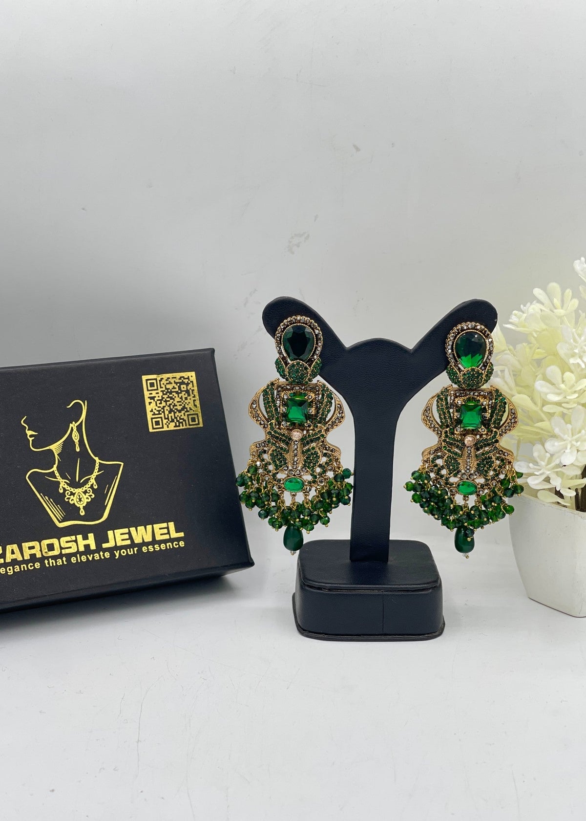 Shop the Afeefah Premium Earrings from Zarosh Jewel