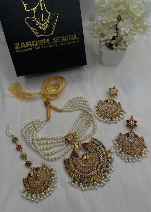 Shop the Afifa Necklace Set from Zarosh Jewel