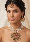 Afifa Necklace Set by Zarosh Jewel