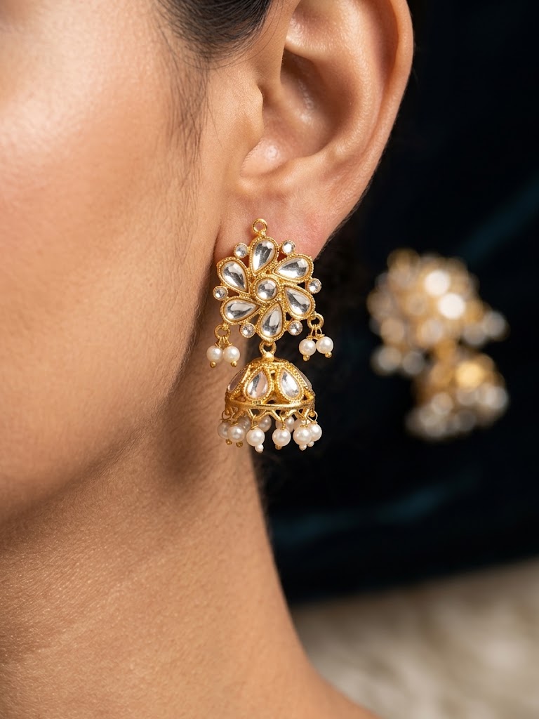 Shop the Afreen Earrings from Zarosh Jewel