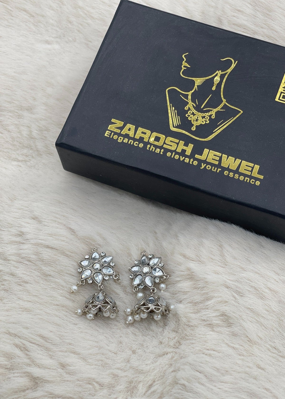 Shop the Afreen Earrings from Zarosh Jewel