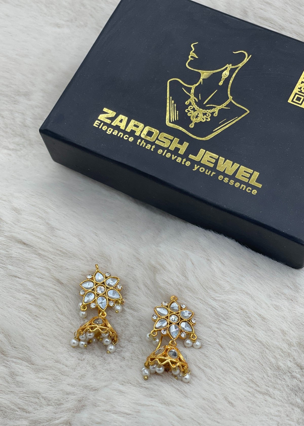 Shop the Afreen Earrings from Zarosh Jewel