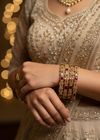 Afreen Pave Bangles by Zarosh Jewel