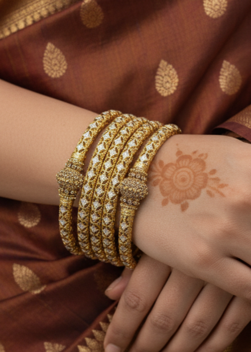 Shop the Afsana Bangles from Zarosh Jewel