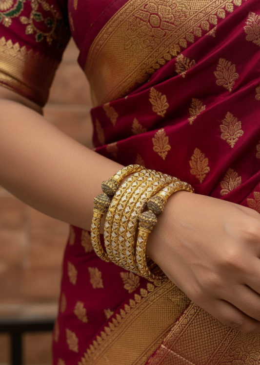 Afsana Bangles by Zarosh Jewel