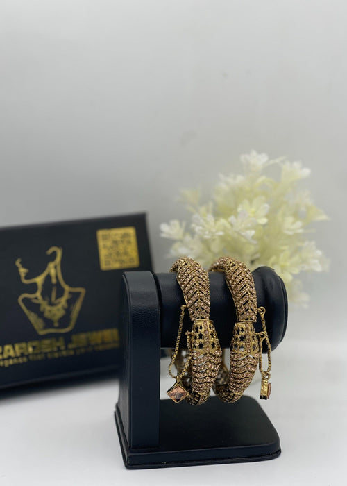 Shop the Afshan Bangle Set from Zarosh Jewel