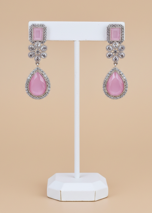 Shop the Afsheen Noir Drop Earrings from Zarosh Jewel