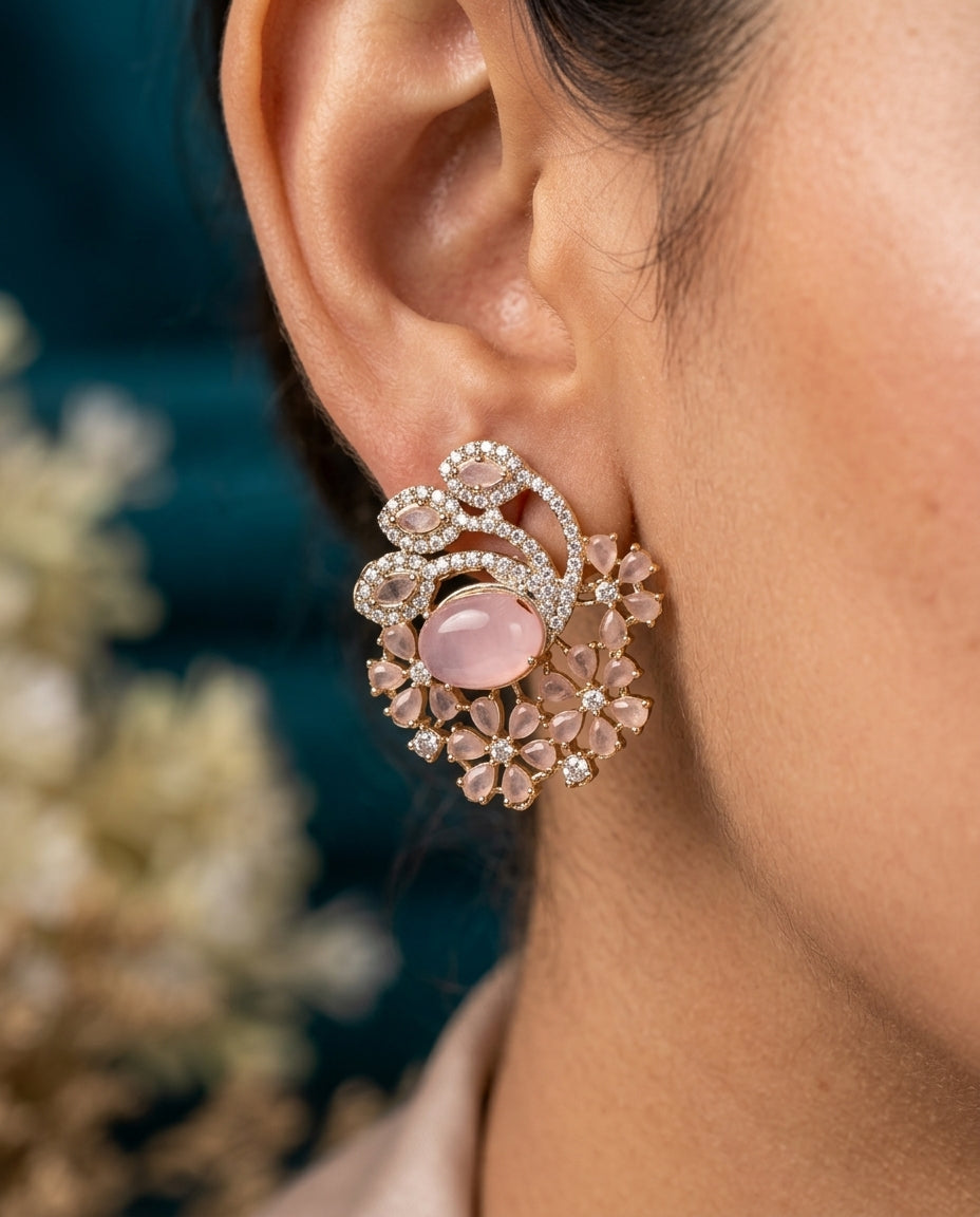 Shop the Afsheen Royal Bloom Earrings from Zarosh Jewel