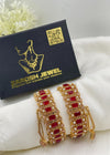 Aiana Bangle Set by Zarosh Jewel