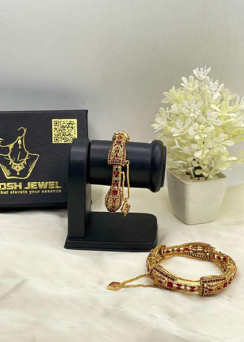 Shop the Aila Adjustable Bangle from Zarosh Jewel
