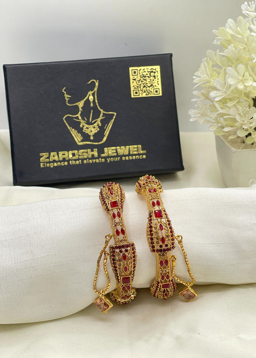 Shop the Aila Adjustable Bangle from Zarosh Jewel