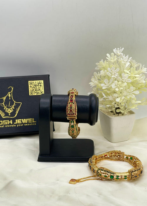 Shop the Aila Adjustable Bangle from Zarosh Jewel