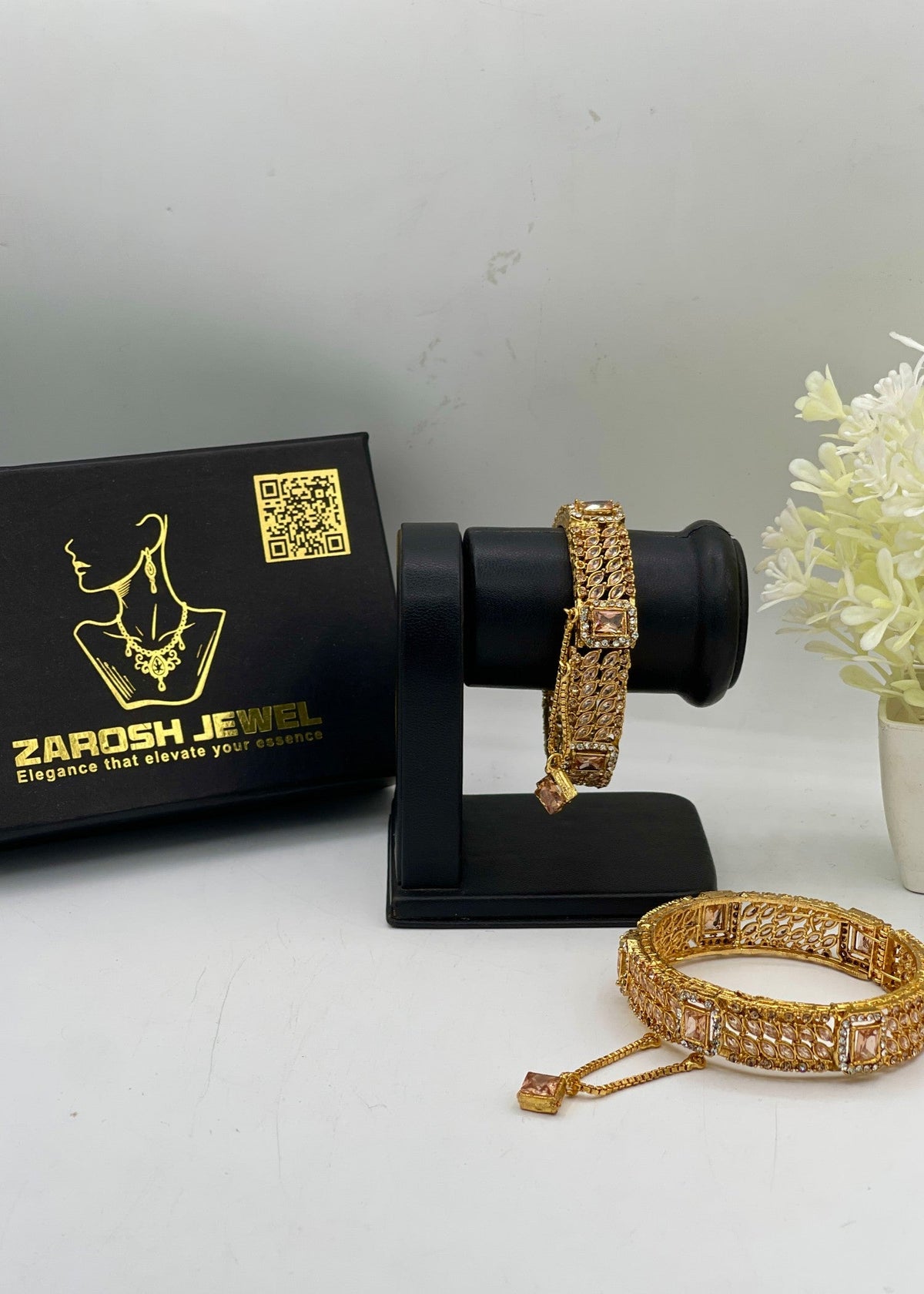Shop the Aiman Openable Bangles from Zarosh Jewel