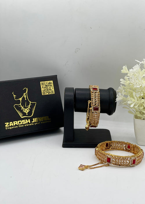 Shop the Aiman Openable Bangles from Zarosh Jewel