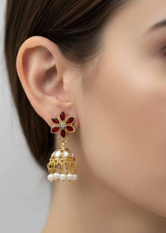 Aina Earrings by Zarosh Jewel