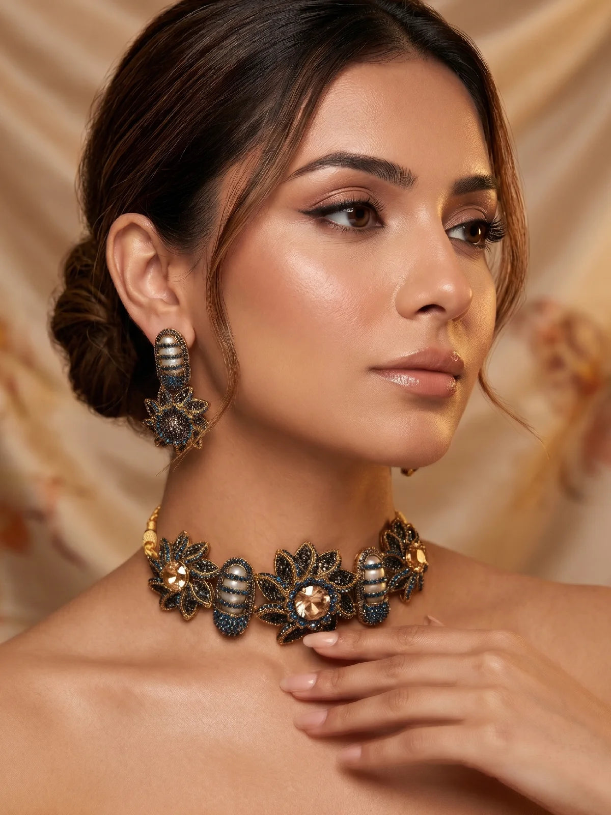 Aleyna Choker Set