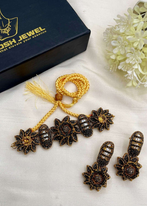 Shop the Aleyna Choker Set from Zarosh Jewel