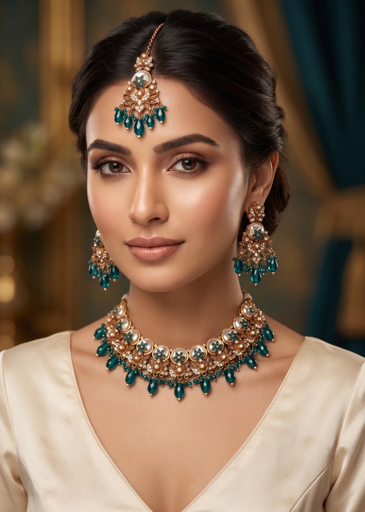 Shop the Alice Necklace Set from Zarosh Jewel