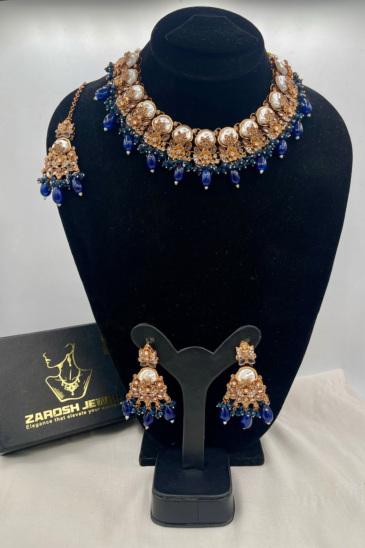 Shop the Alice Necklace Set from Zarosh Jewel