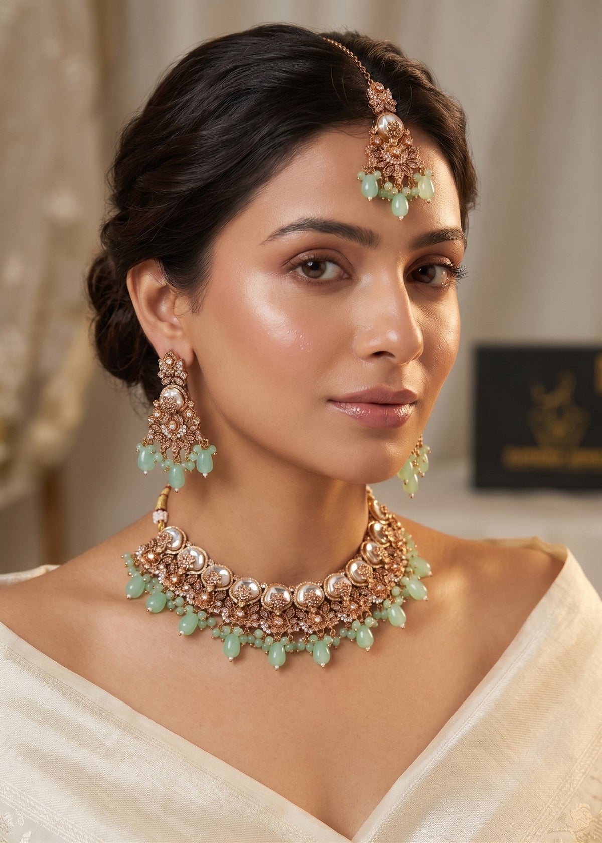 Shop the Alice Necklace Set from Zarosh Jewel