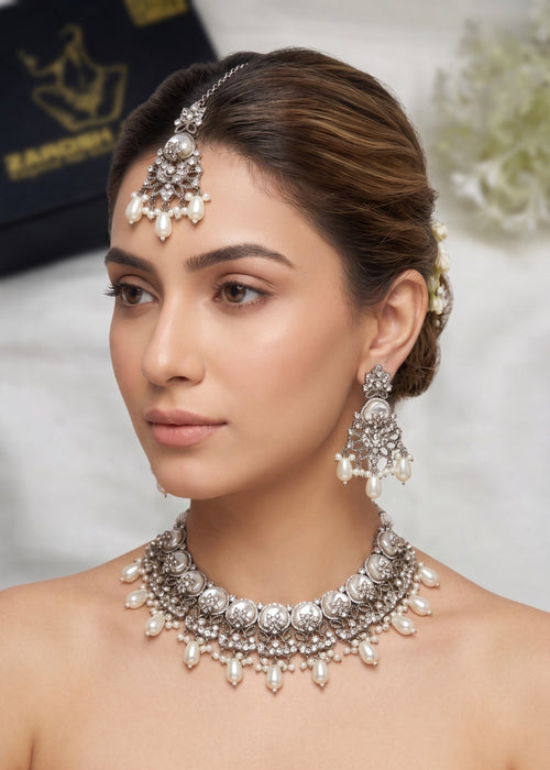 Shop the Alice Necklace Set from Zarosh Jewel
