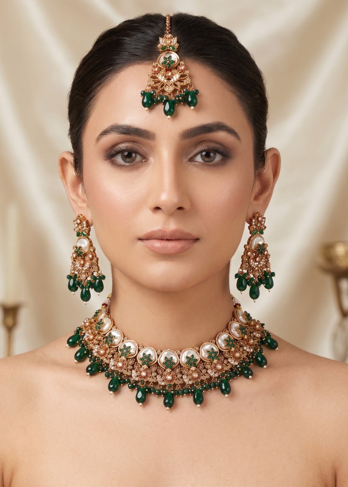 Shop the Alice Necklace Set from Zarosh Jewel