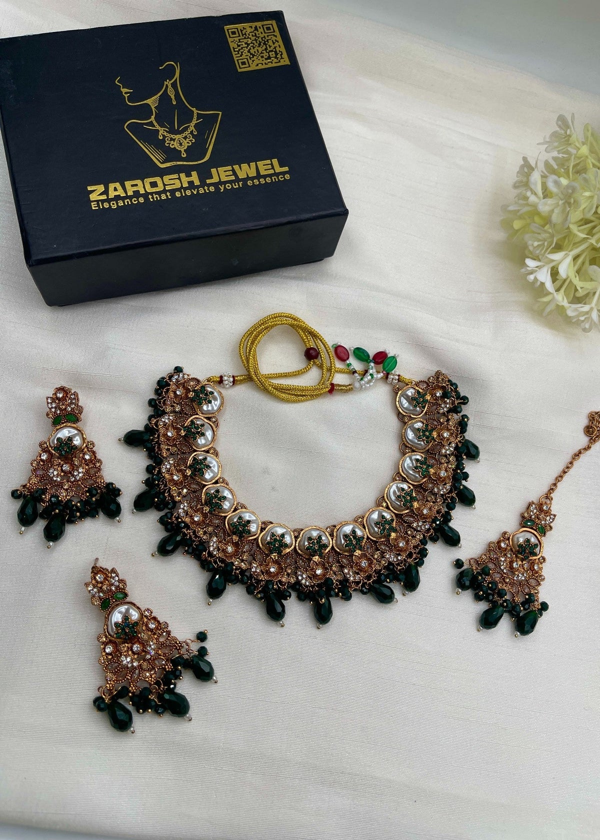 Shop the Alice Necklace Set from Zarosh Jewel