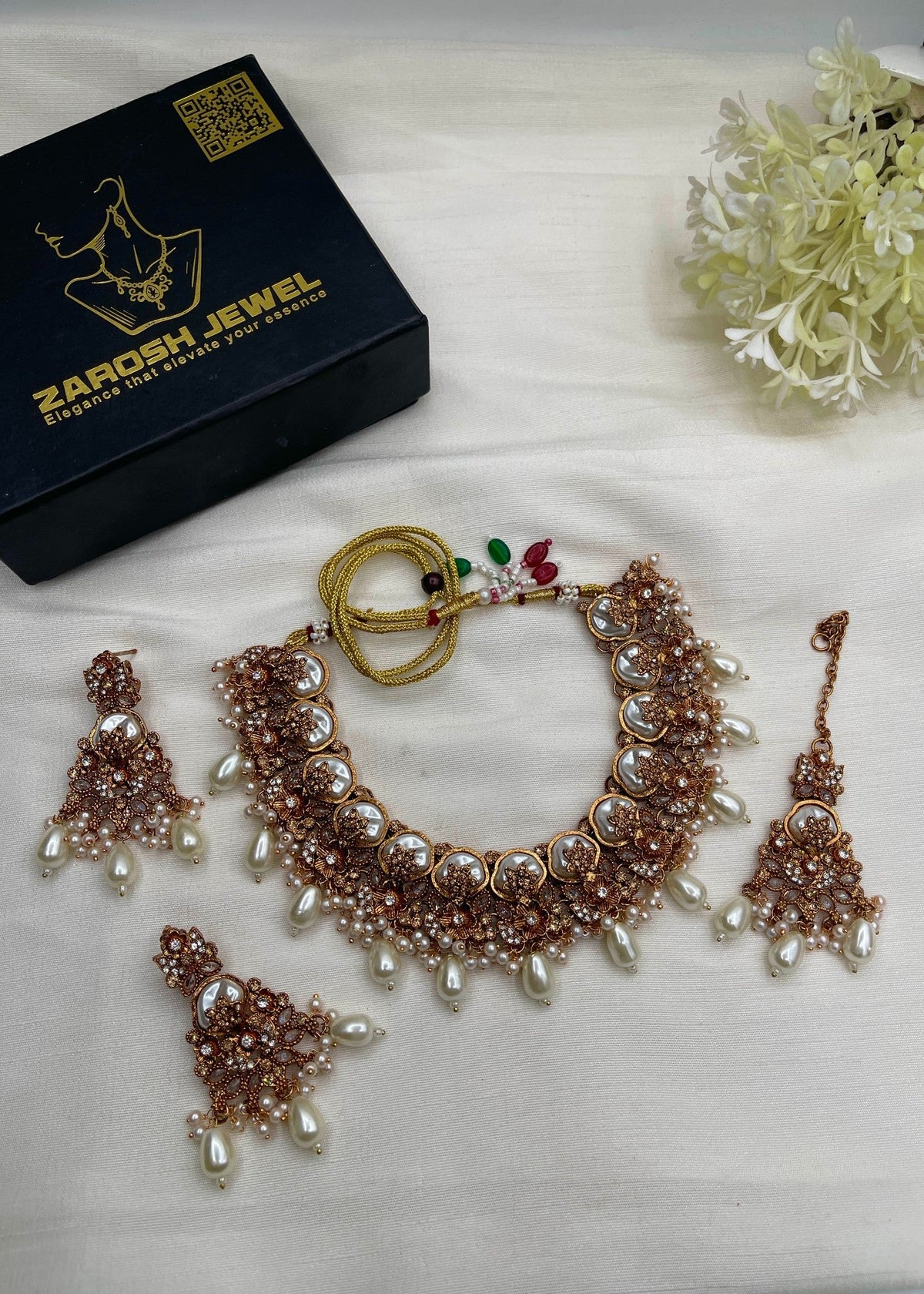 Shop the Alice Necklace Set from Zarosh Jewel