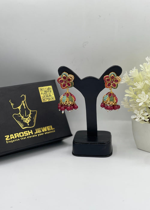 Shop the Alizeh Jhumka from Zarosh Jewel