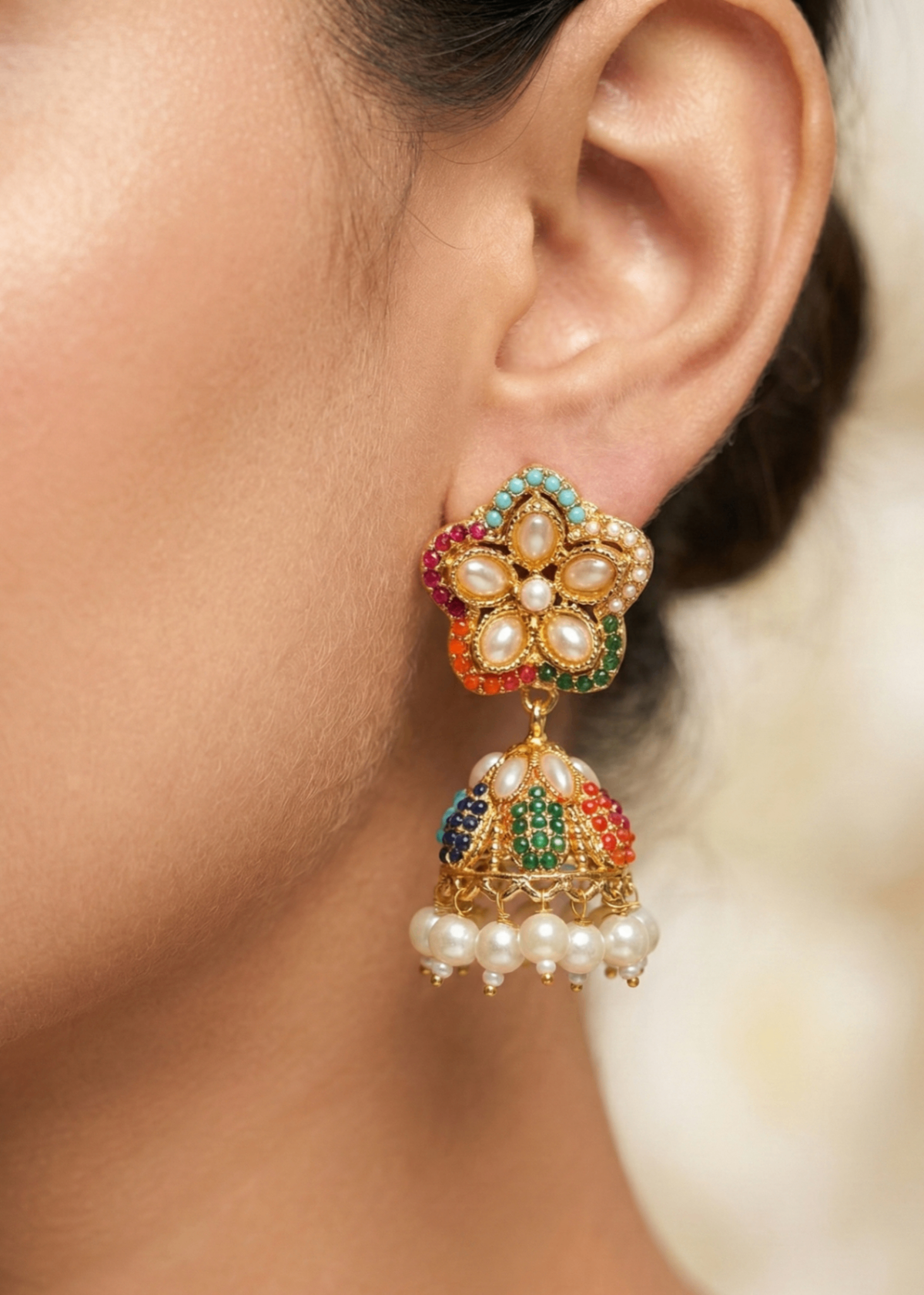 Shop the Alizeh Jhumka from Zarosh Jewel