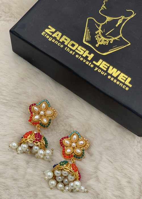 Shop the Alizeh Jhumka from Zarosh Jewel