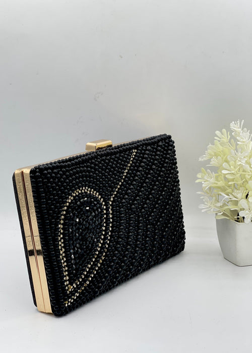Shop the Amal Luxury Embellished Clutch from Zarosh Jewel
